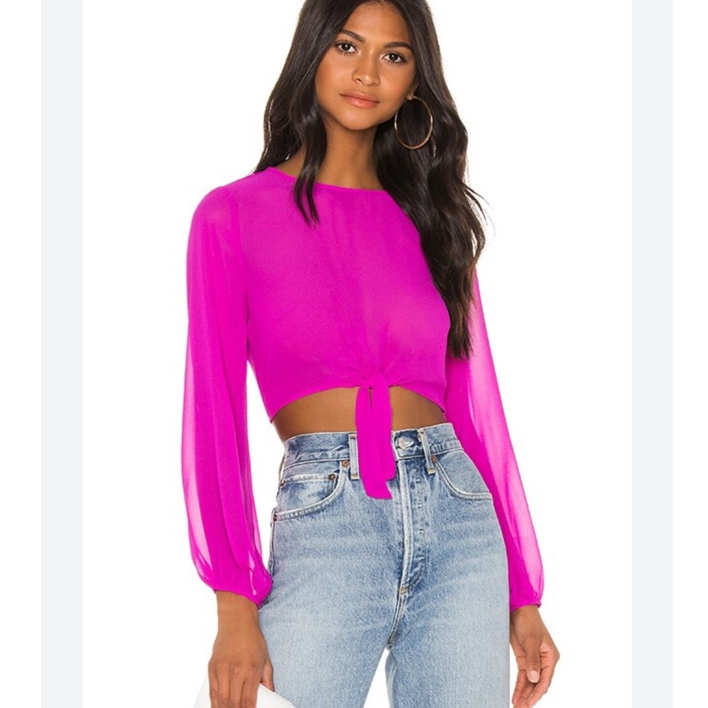 Vibrant Pink Women's Top